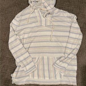 Ron Jon Pastel Striped Hooded Sweater